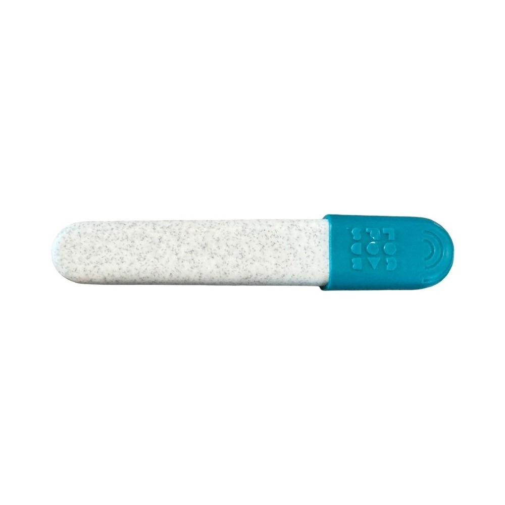 CABOODLES Vintage Travel Toothbrush Case Holder 90s White Speckle Teal Lid - Picture 2 of 4